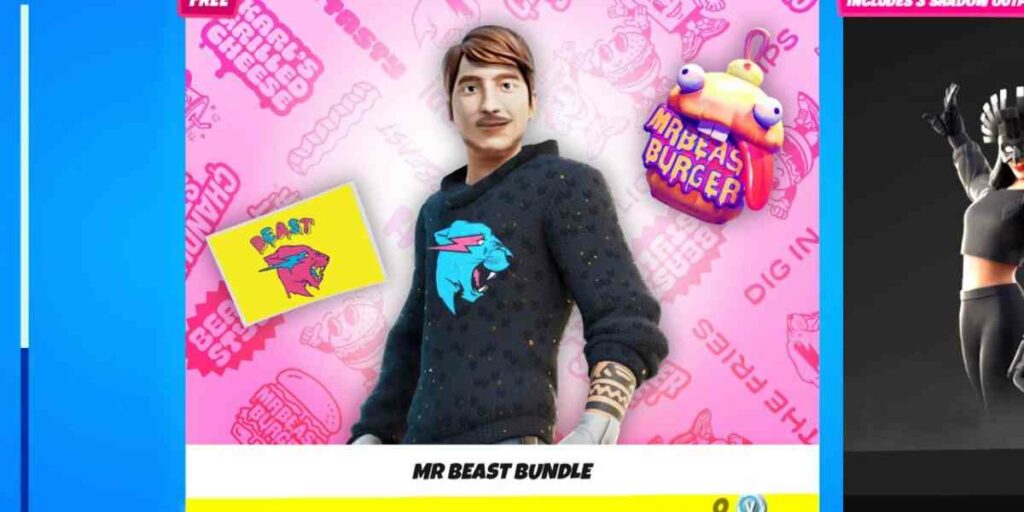 Fortnite Chapter Mrbeast How To Obtain The Mrbeast Skin In Fortnite