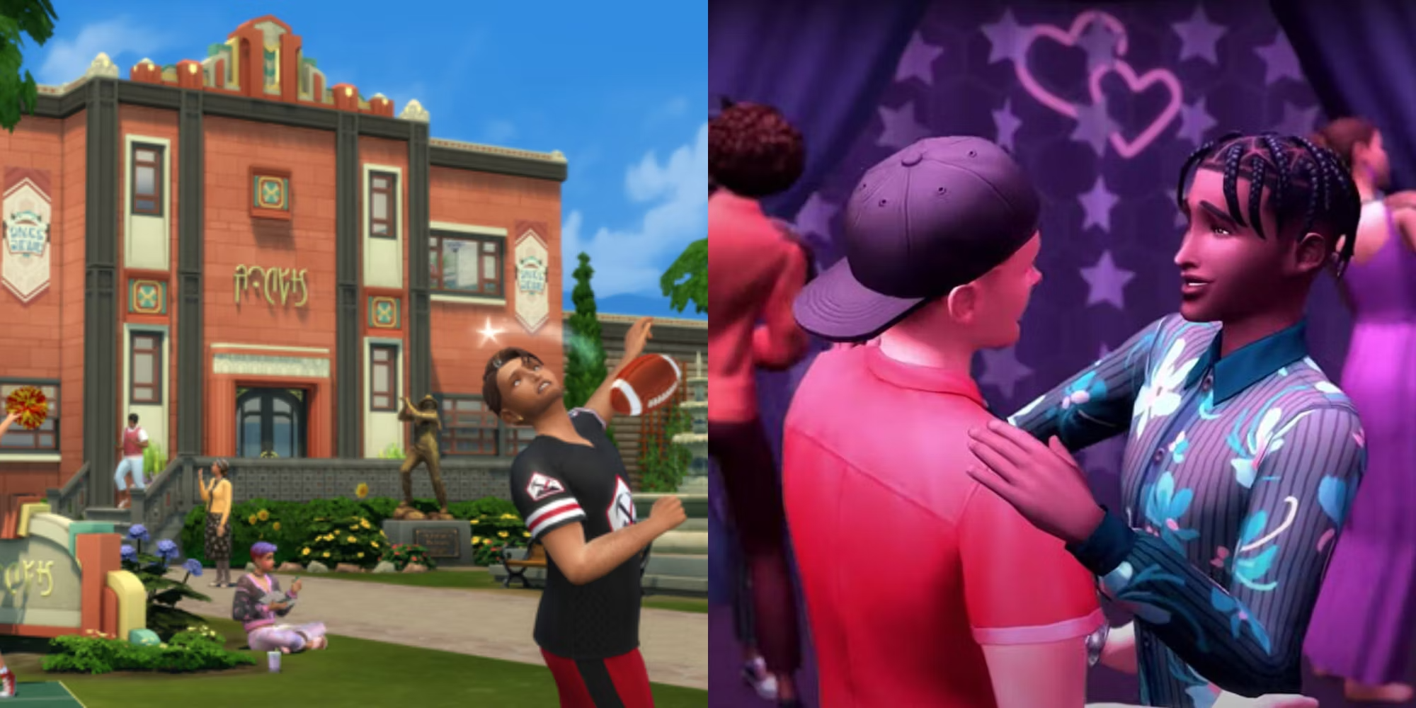 High School Years Expansion- Create-A-Sim Additions