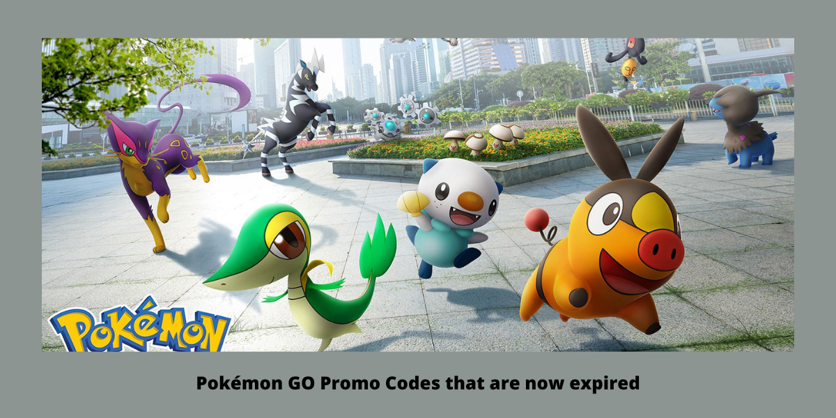 Pokémon GO Promo Codes that are now expired