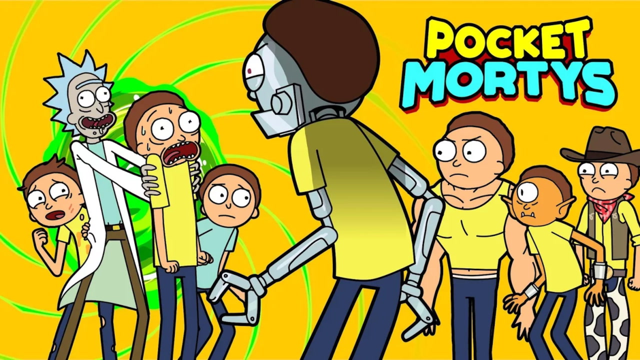 #6- Pocket Mortys- Among Top No wifi Games