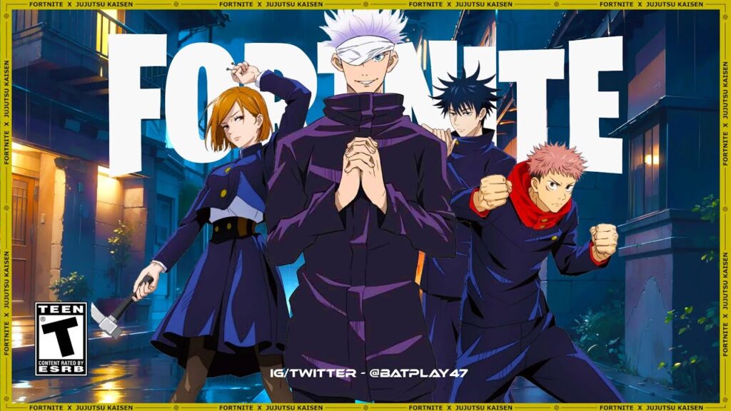 Fortnite x Jujutsu Kaisen Collab: Release date, Time, Skins & more updates