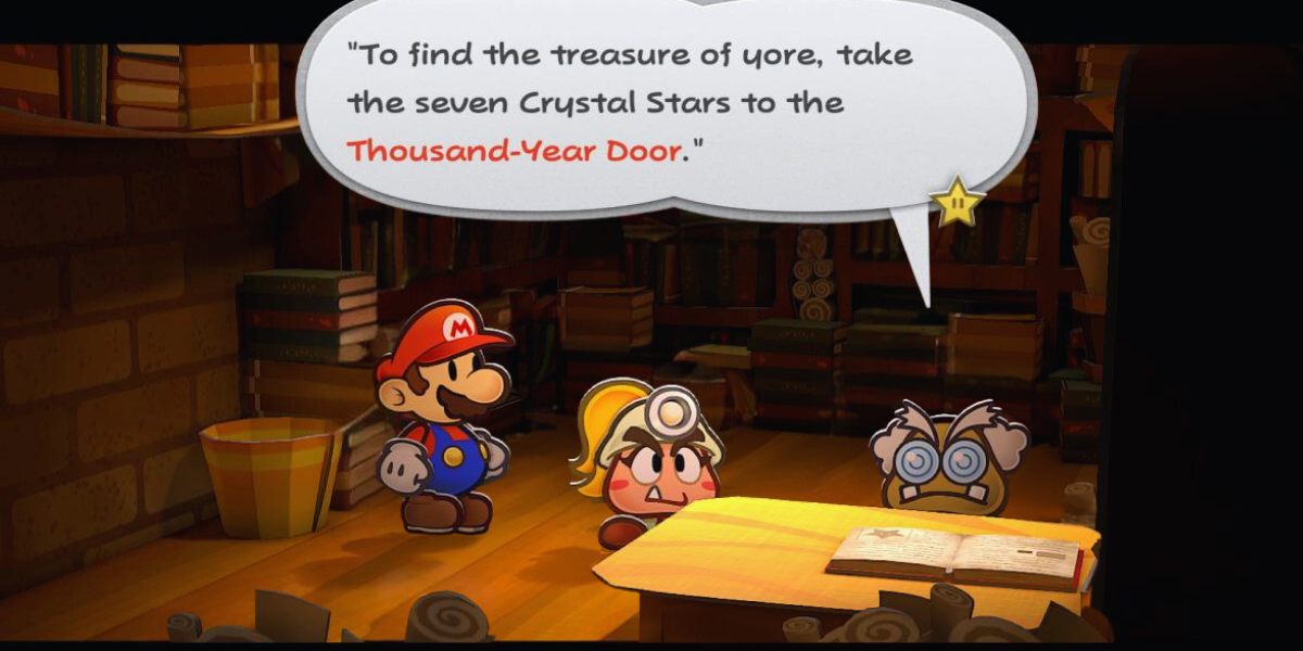 Paper Mario The Thousand Year Door Crystal Stars
