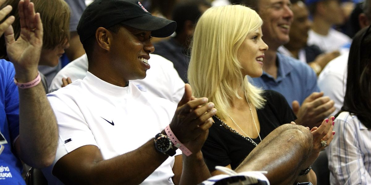 Elin Nordegren And Tiger Woods