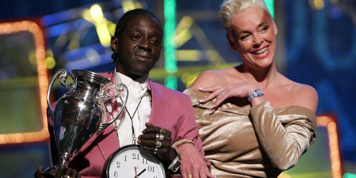 Flava Flav And Brigitte Nielsen