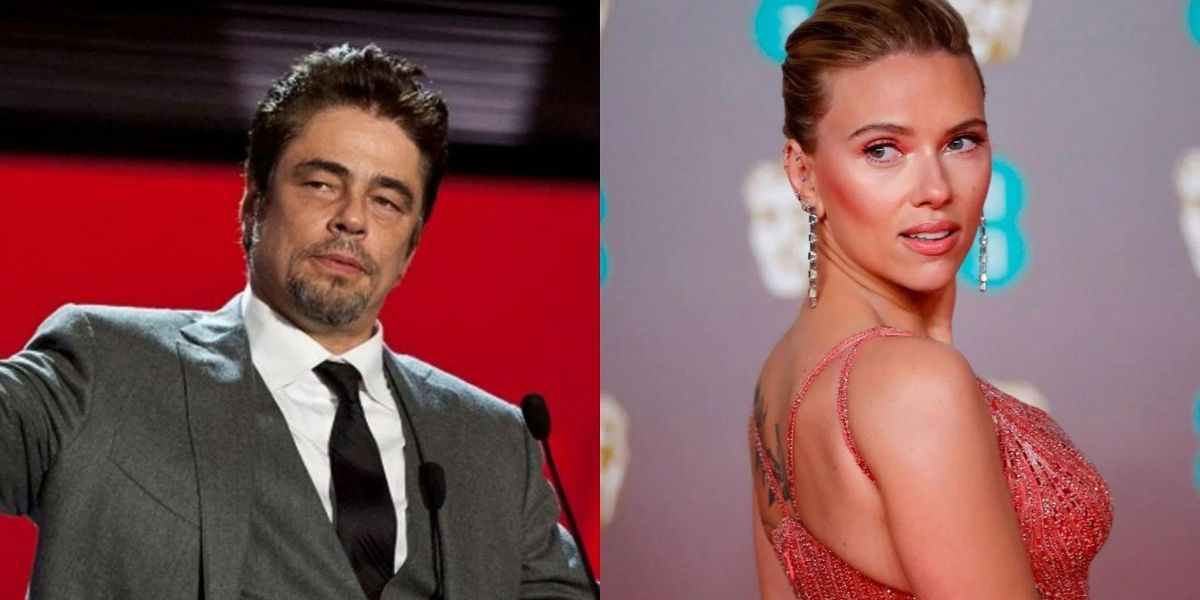 Scarlett Johansson And Benicio Del Toro