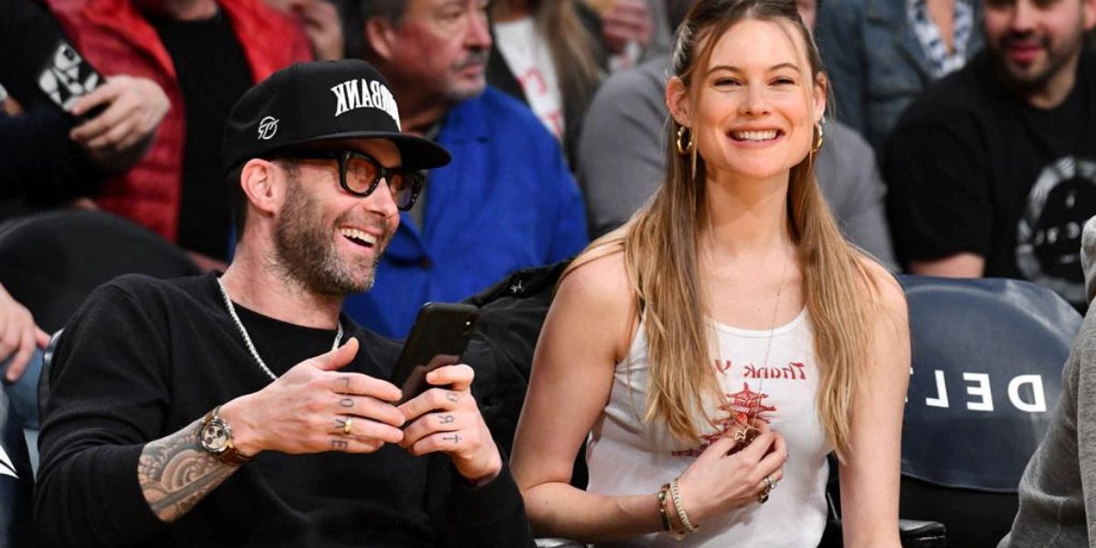 Adam Levine and Behati Prinsloo