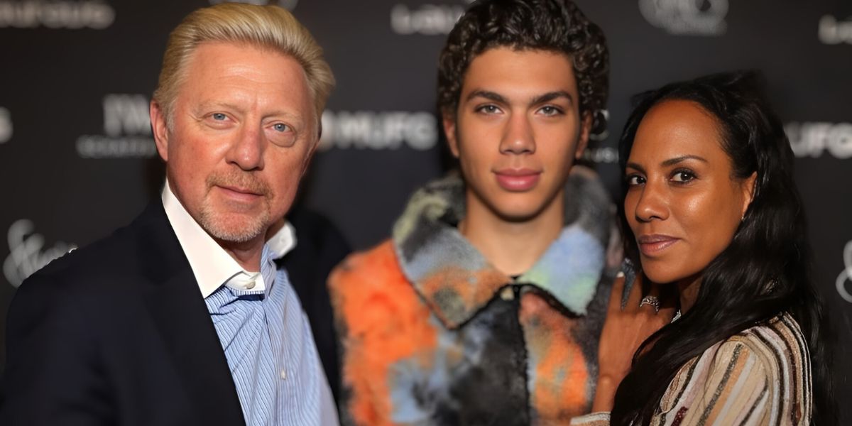 Boris Becker and Barbara Feltus