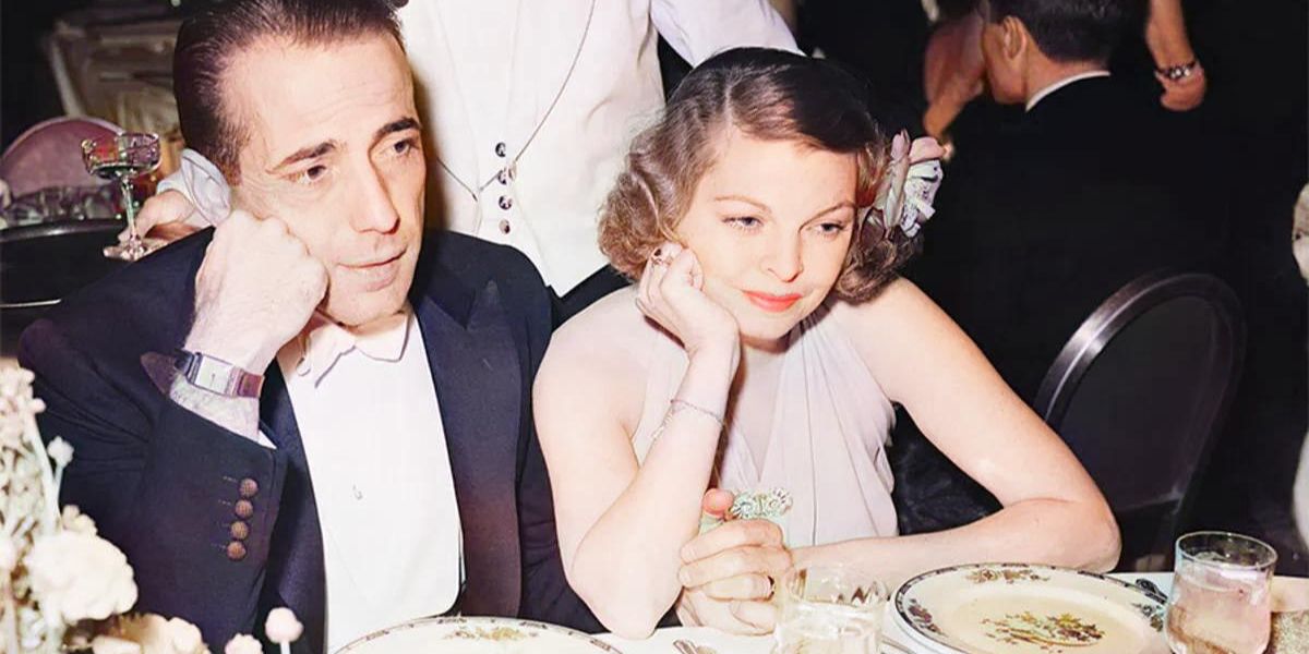 Humphrey Bogart and Mayo Methot