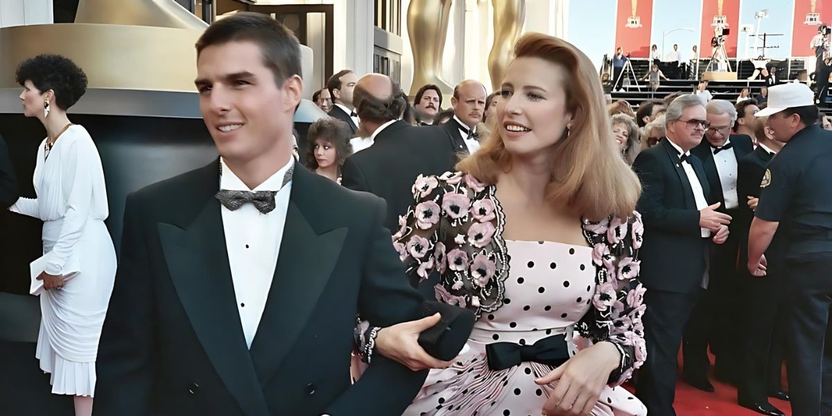 Tom Cruise and Mimi Rogers