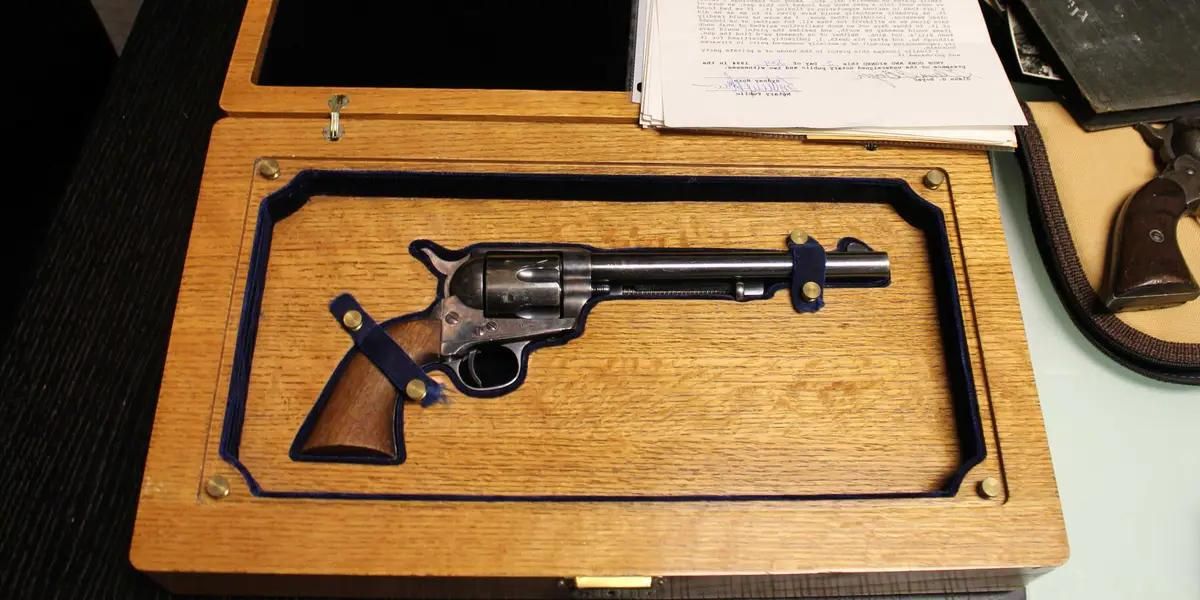 Wyatt Earp’s Colt .45 revolver