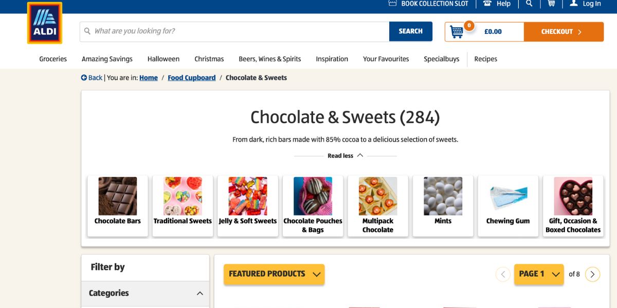 Aldi Sweets