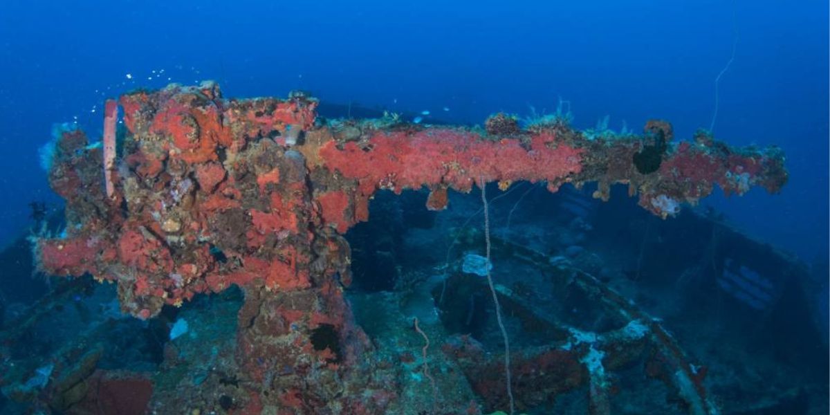 Chuuk Lagoon or Truk Lagoon, Micronesia