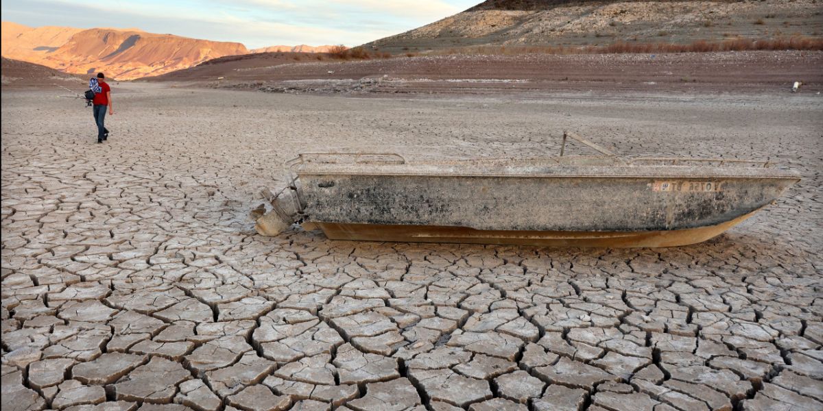 Drier than normal places