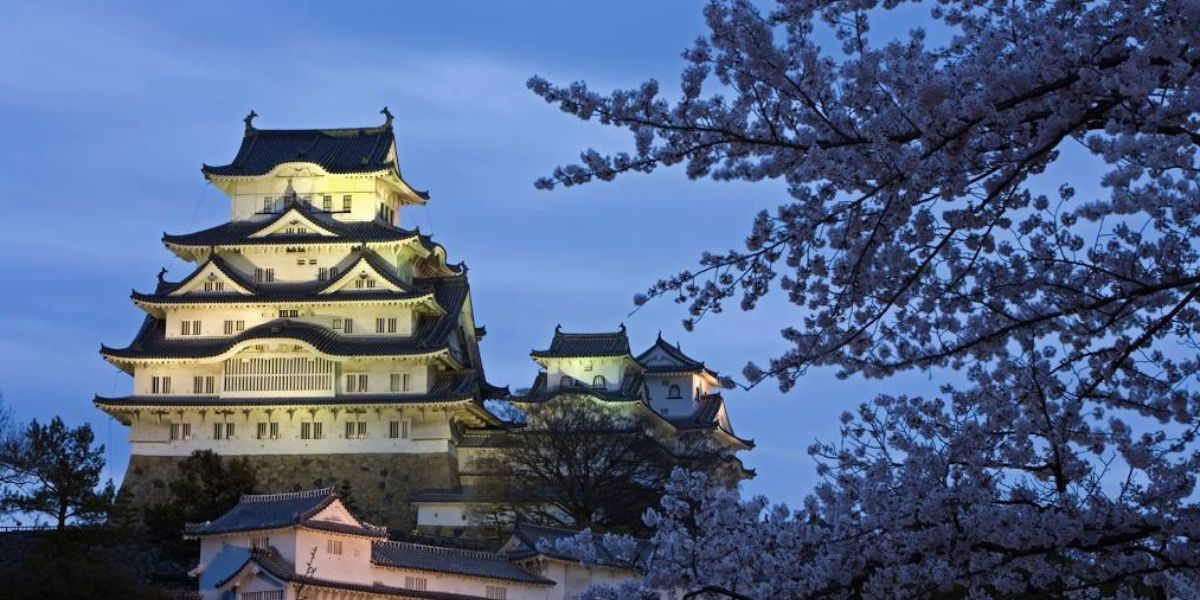 Himeji Castle in Himeji, Japan