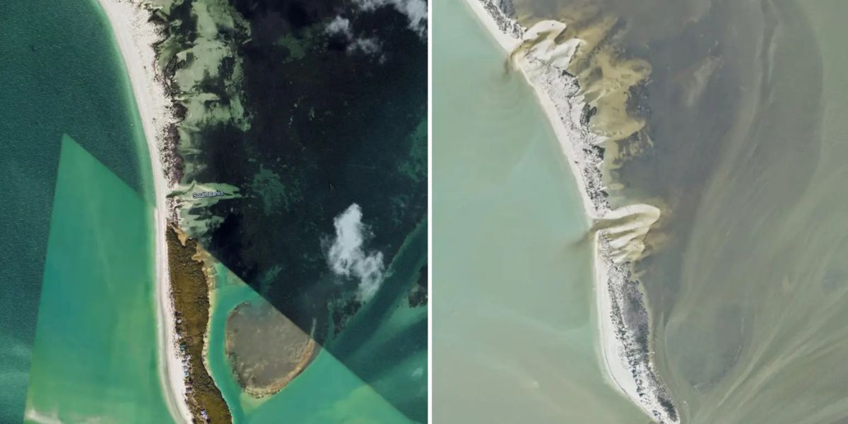 The Florida Coastline Was Reshaped After Hurricane Milton