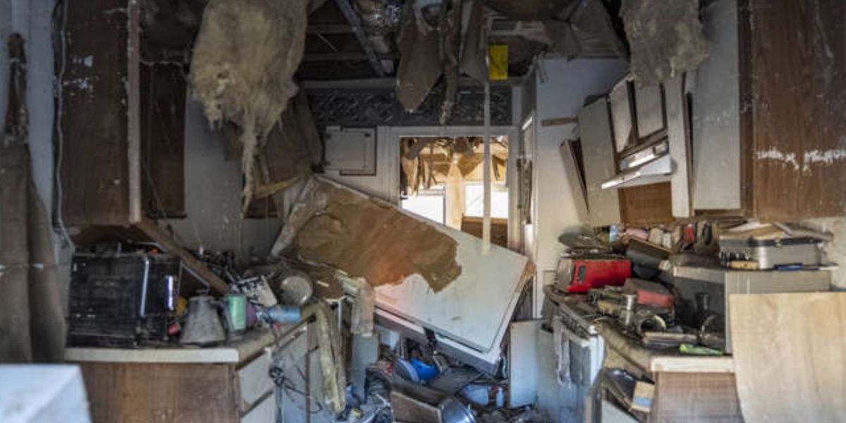 Gray Family's House Massively Destroyed By Hurricane Helene