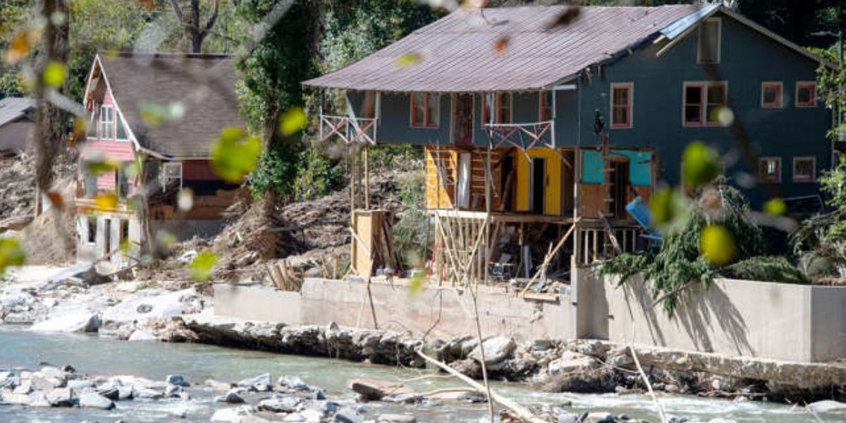 Several Other Homes Located Alongside The Rocky Broad River Were Damaged