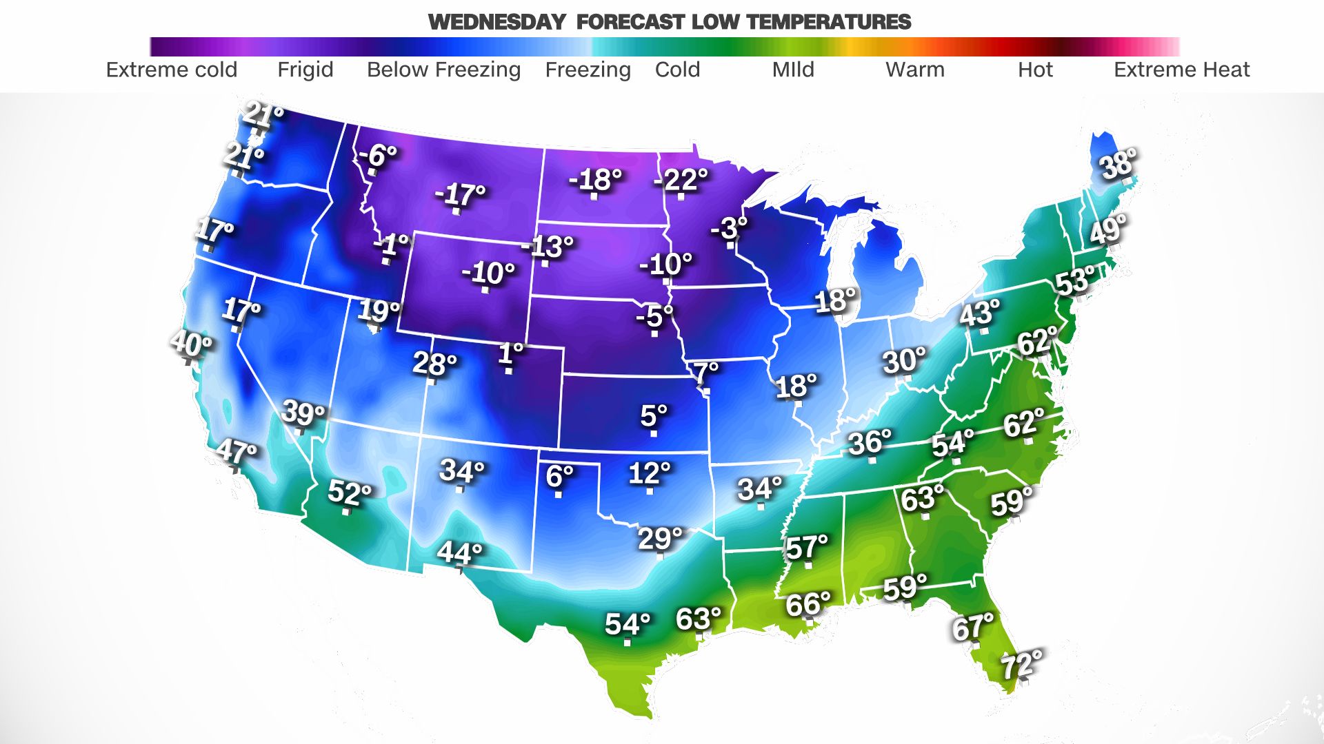 US population will be freezing