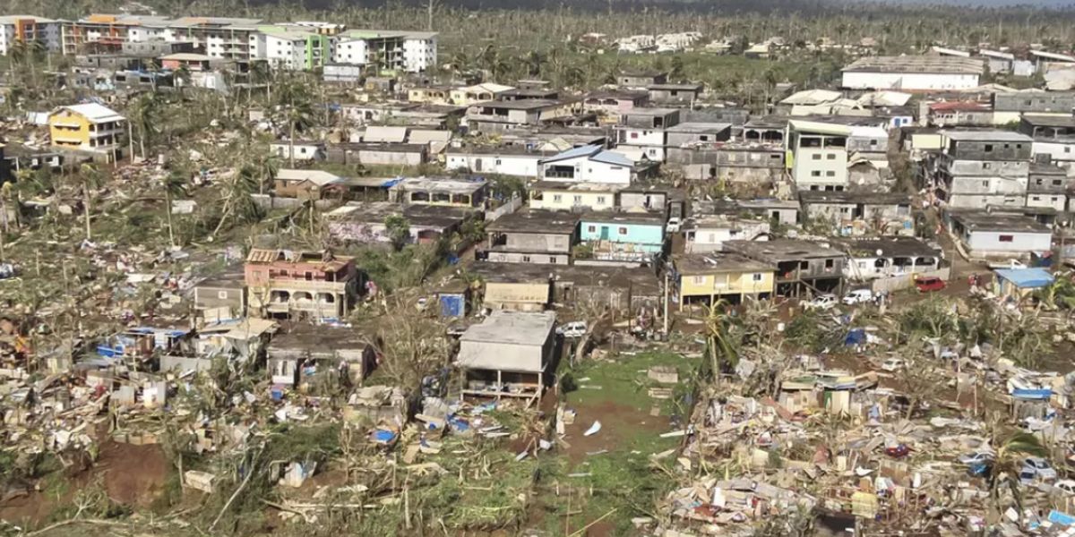 Civil Security's Photo Shows Extreme Damage