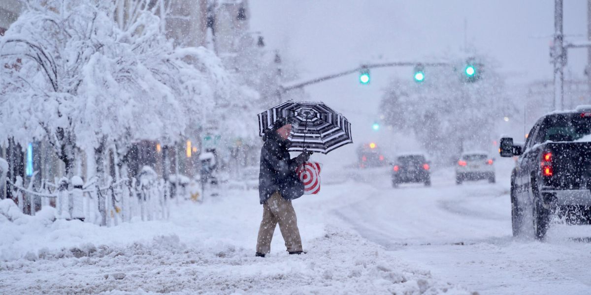 Weather experts predicted heavy snow